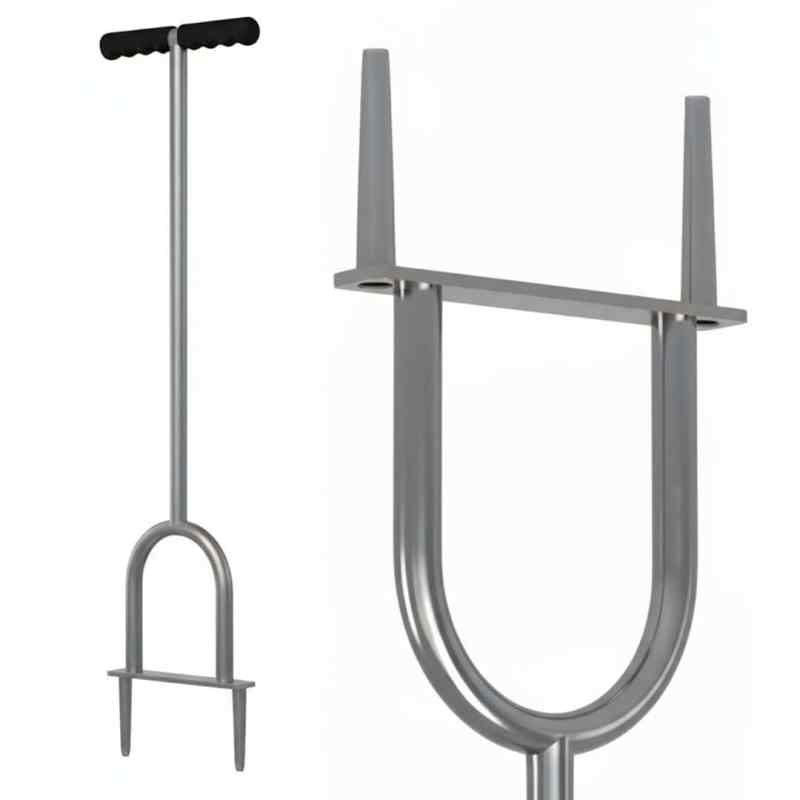 hollow core aerator fork