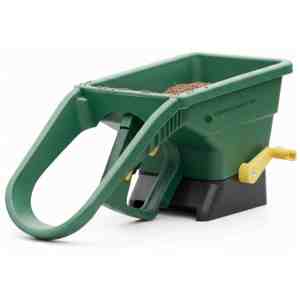 hand held rotary garden spreader