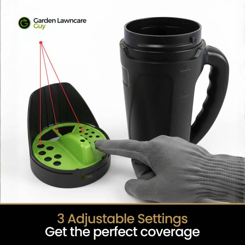 adjustable seed shaker