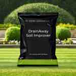 soil improver in a garden
