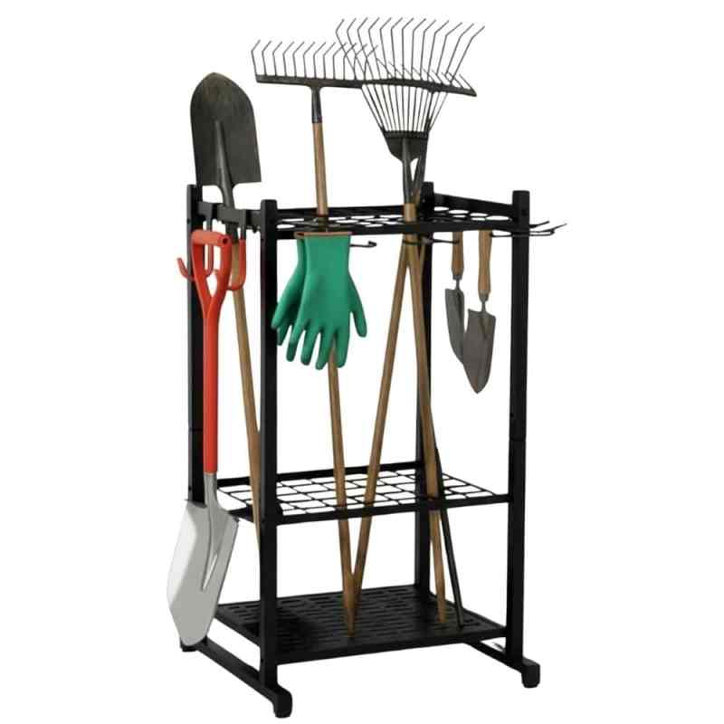 metal garden tool organiser stand