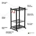 benefits of storing garden tools in a rack
