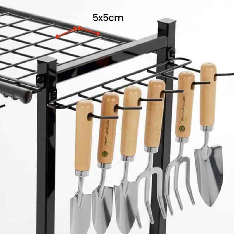 storage for trowels and shovels