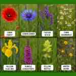 Pond margin wildflower seed mix with Meadowsweet and Purple Loosestrife